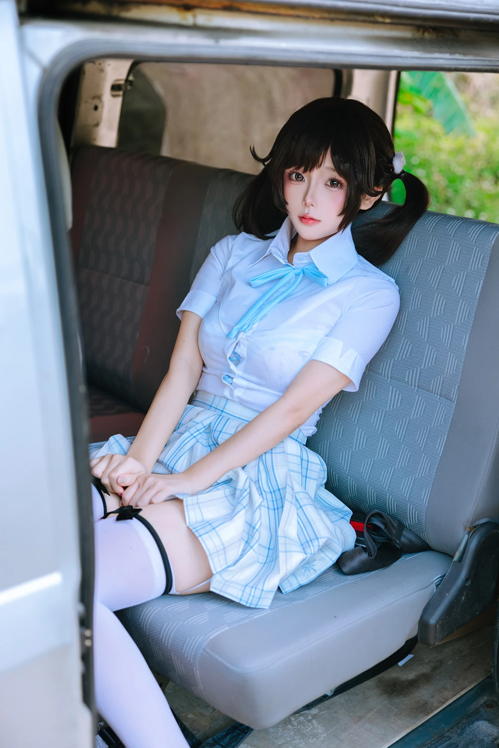 Cosplay Rinaijiao日奈娇 – 女高 - P1