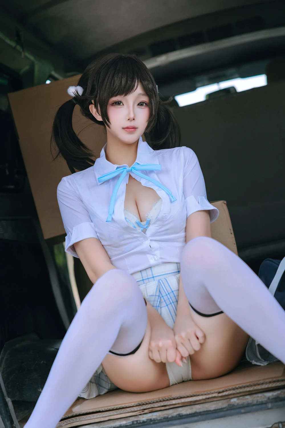 Cosplay Rinaijiao日奈娇 – 女高 - P19