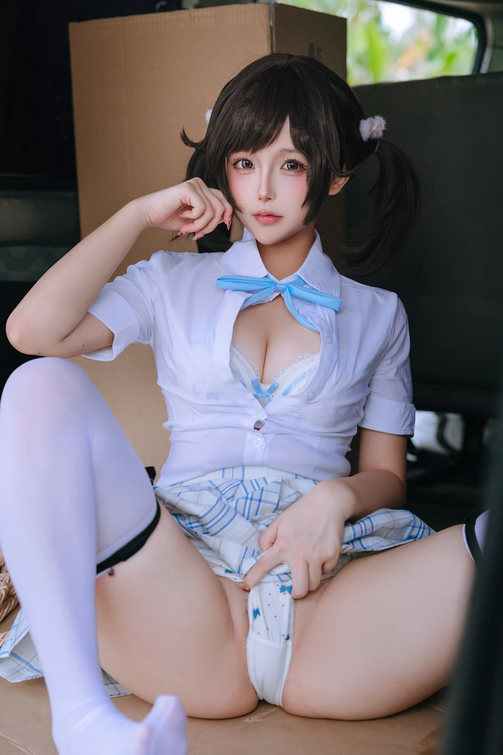 Cosplay Rinaijiao日奈娇 – 女高 - P24