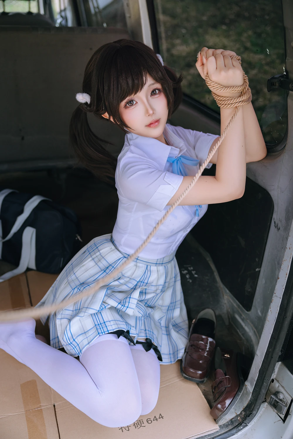 Cosplay Rinaijiao日奈娇 – 女高 - P8
