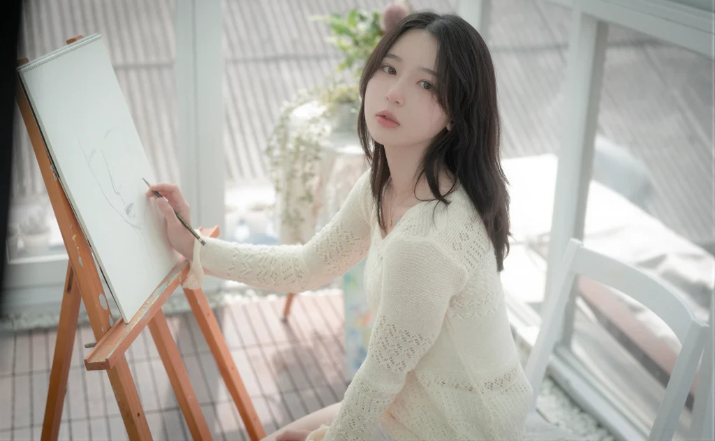 [AI Enhanced] Pure Media Vol.321 Yeha (예하) The Nude Model (36 photos) - P10