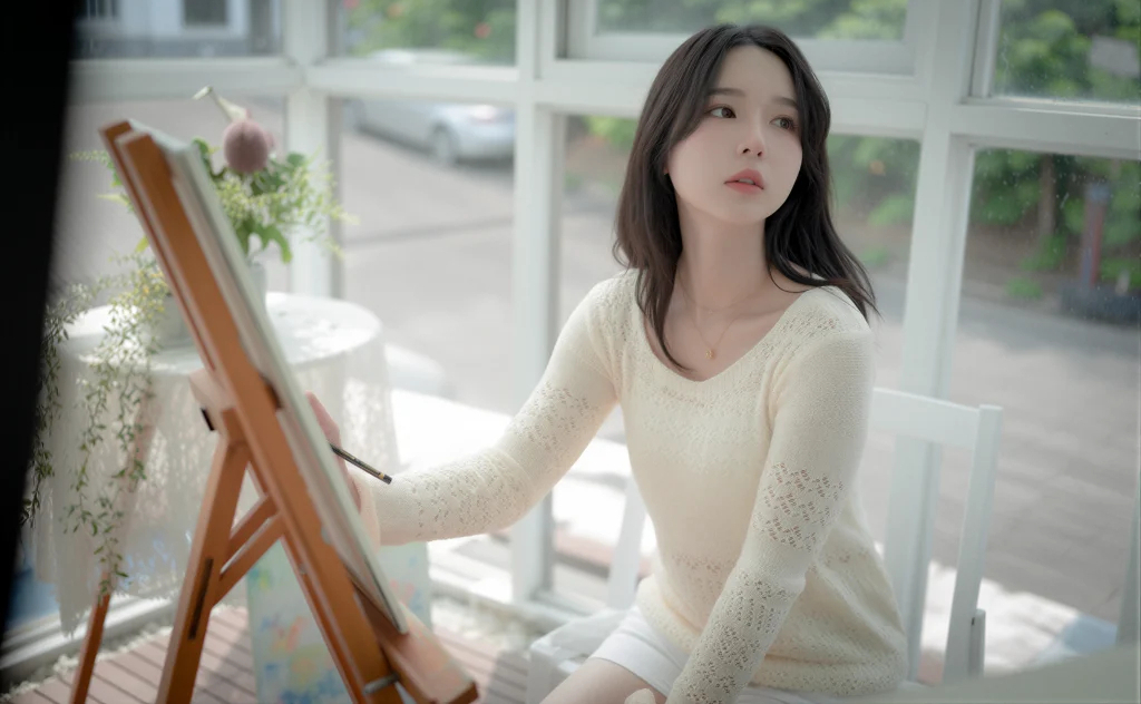 [AI Enhanced] Pure Media Vol.321 Yeha (예하) The Nude Model (36 photos) - P1