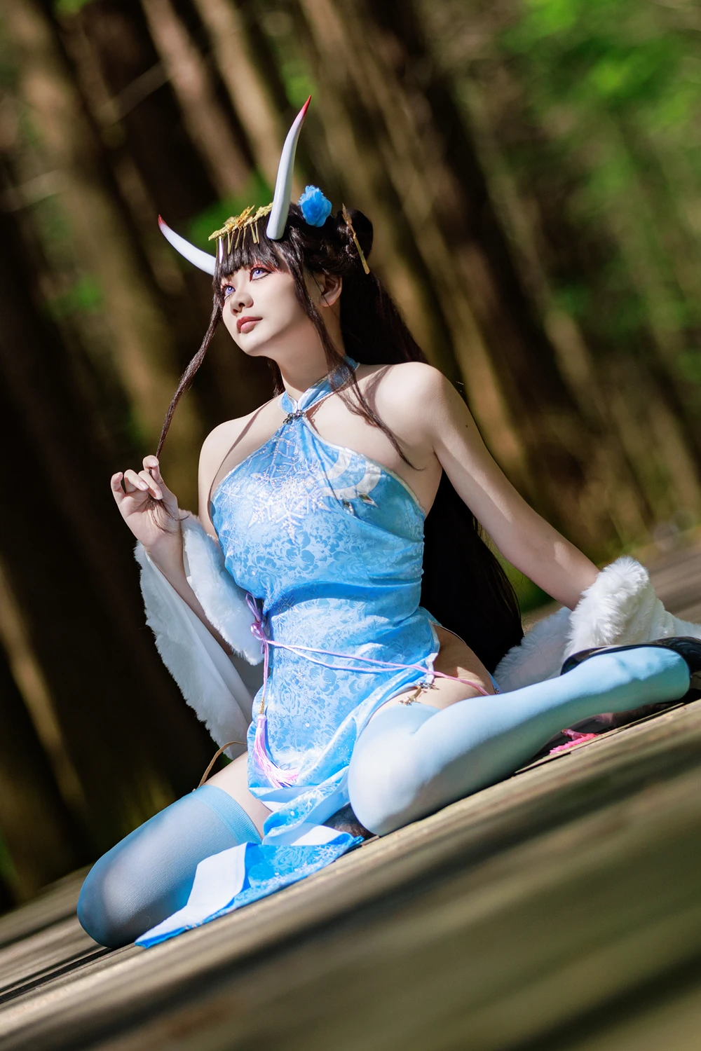 Cosplay 阿雪雪 – 能代旗袍 - P9