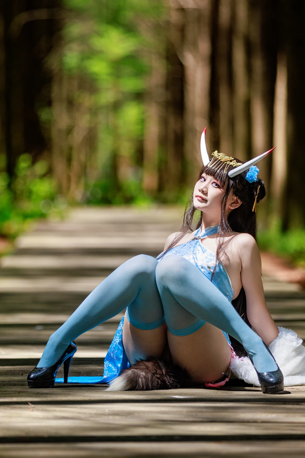 Cosplay 阿雪雪 – 能代旗袍 - P17