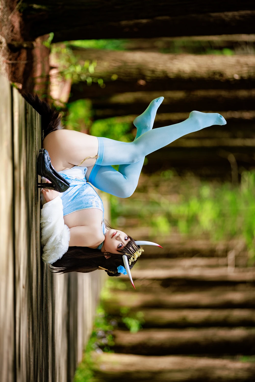 Cosplay 阿雪雪 – 能代旗袍 - P22