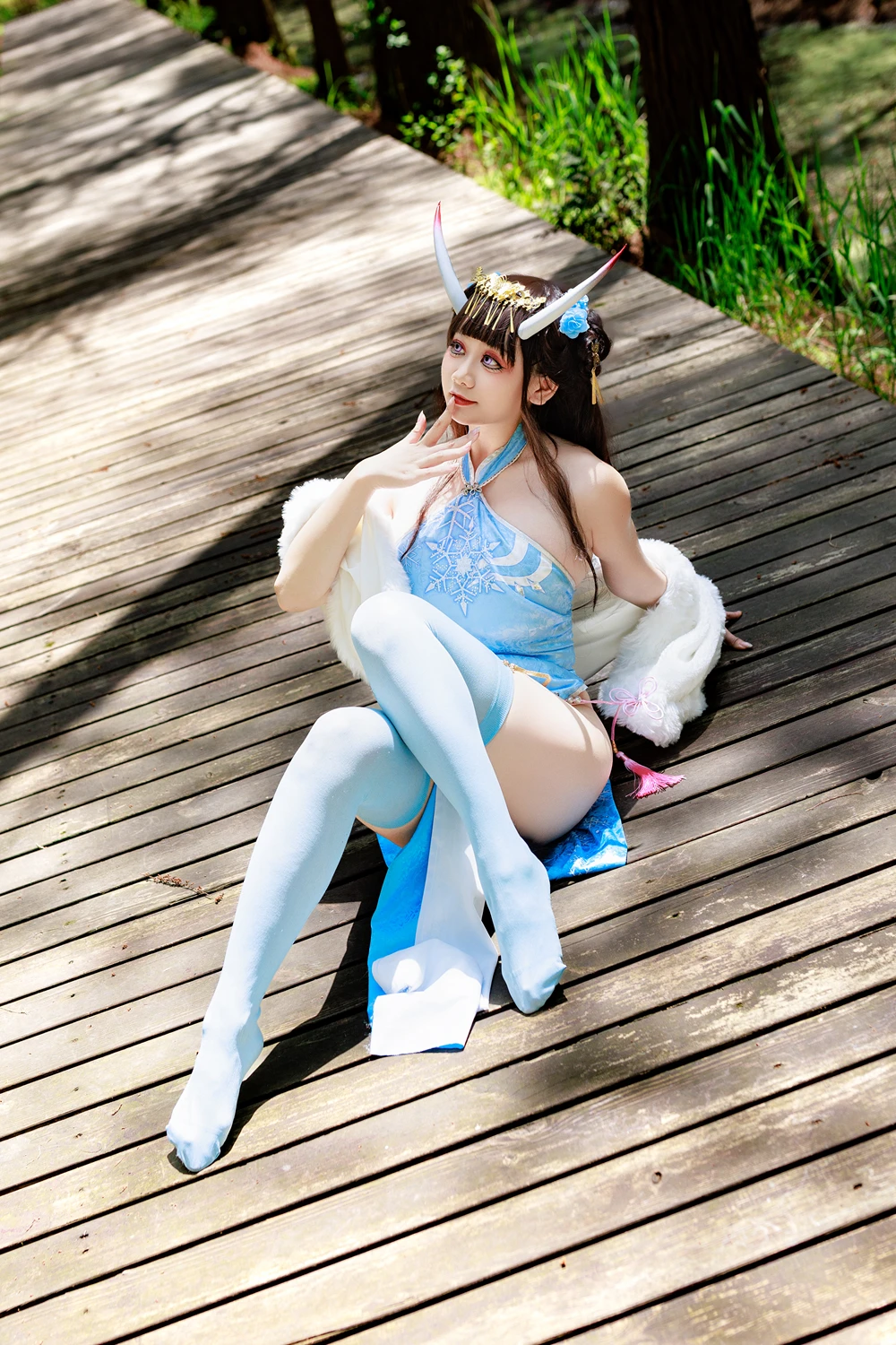 Cosplay 阿雪雪 – 能代旗袍 - P27