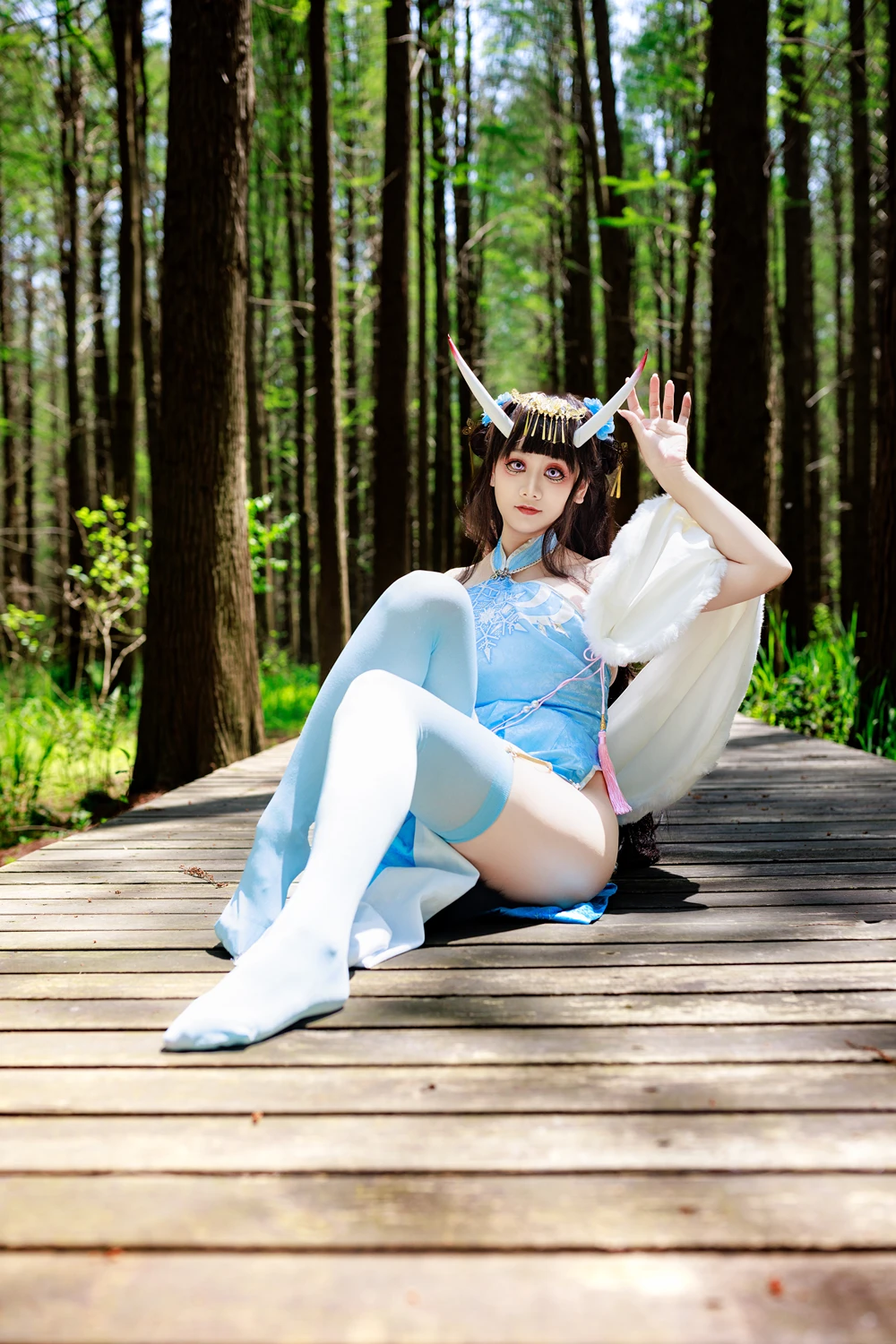 Cosplay 阿雪雪 – 能代旗袍 - P28
