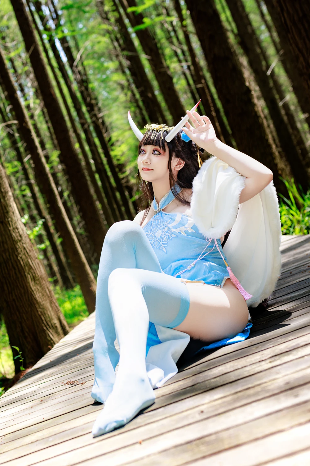 Cosplay 阿雪雪 – 能代旗袍 - P29