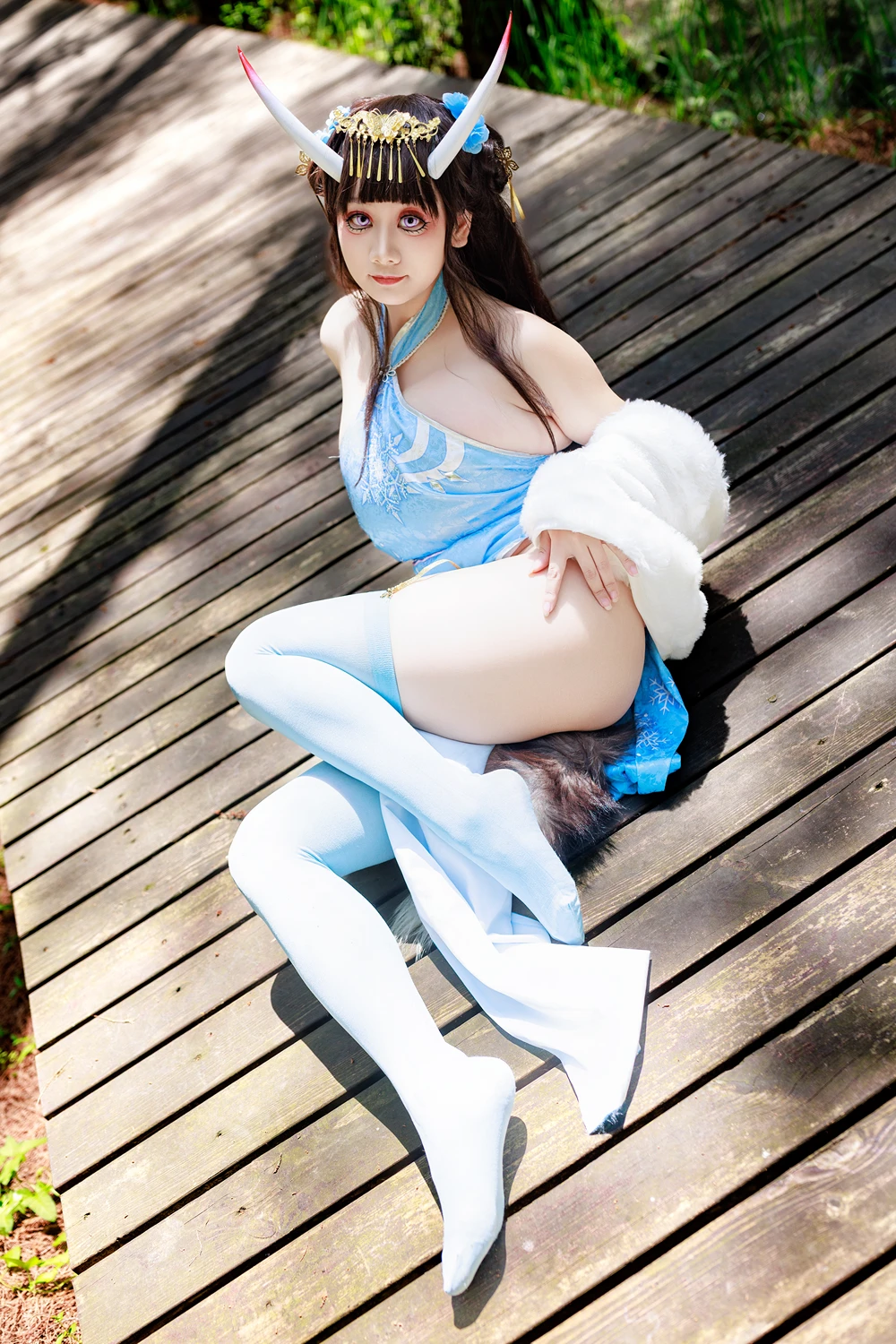 Cosplay 阿雪雪 – 能代旗袍 - P30