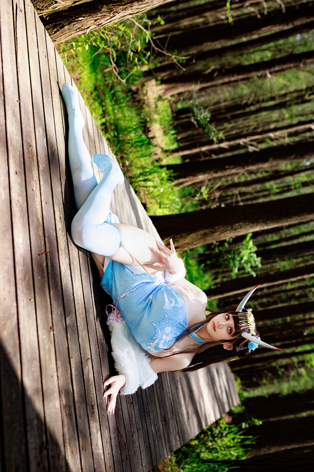 Cosplay 阿雪雪 – 能代旗袍 - P31
