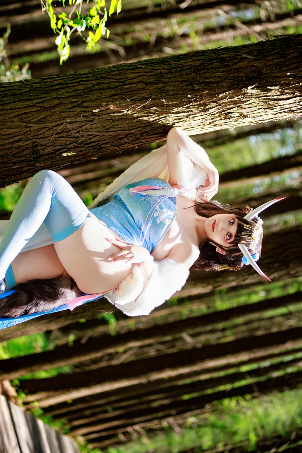 Cosplay 阿雪雪 – 能代旗袍 - P45