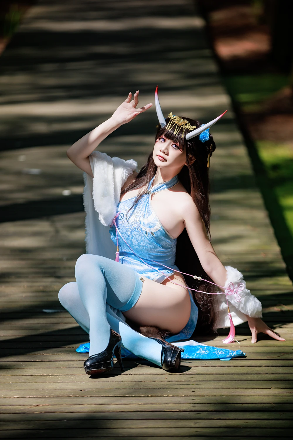 Cosplay 阿雪雪 – 能代旗袍 - P5