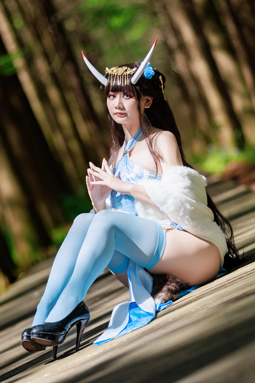 Cosplay 阿雪雪 – 能代旗袍 - P7