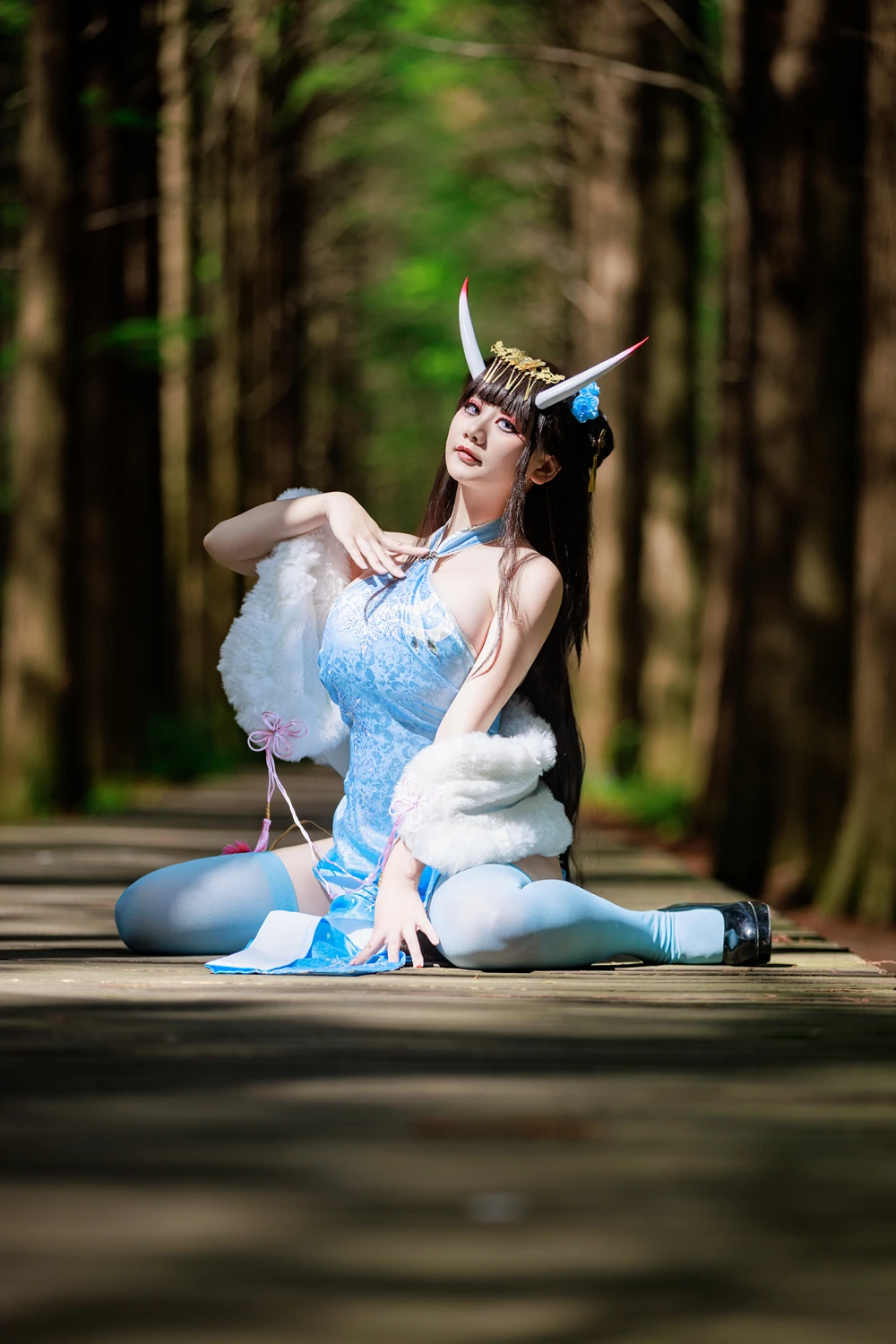 Cosplay 阿雪雪 – 能代旗袍 - P8