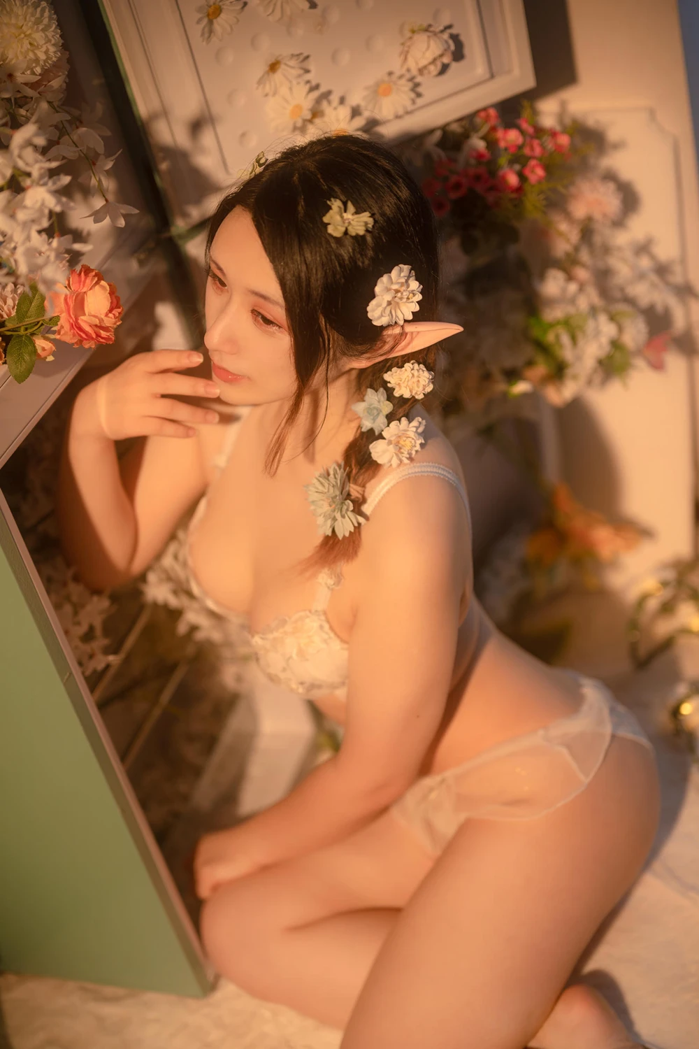 Cosplay Zyra秋 – 俘虏刺客 & 繁花 - P2