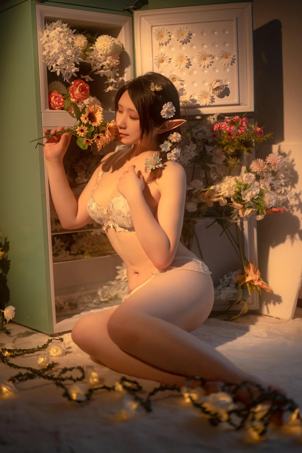 Cosplay Zyra秋 – 俘虏刺客 & 繁花 - P6