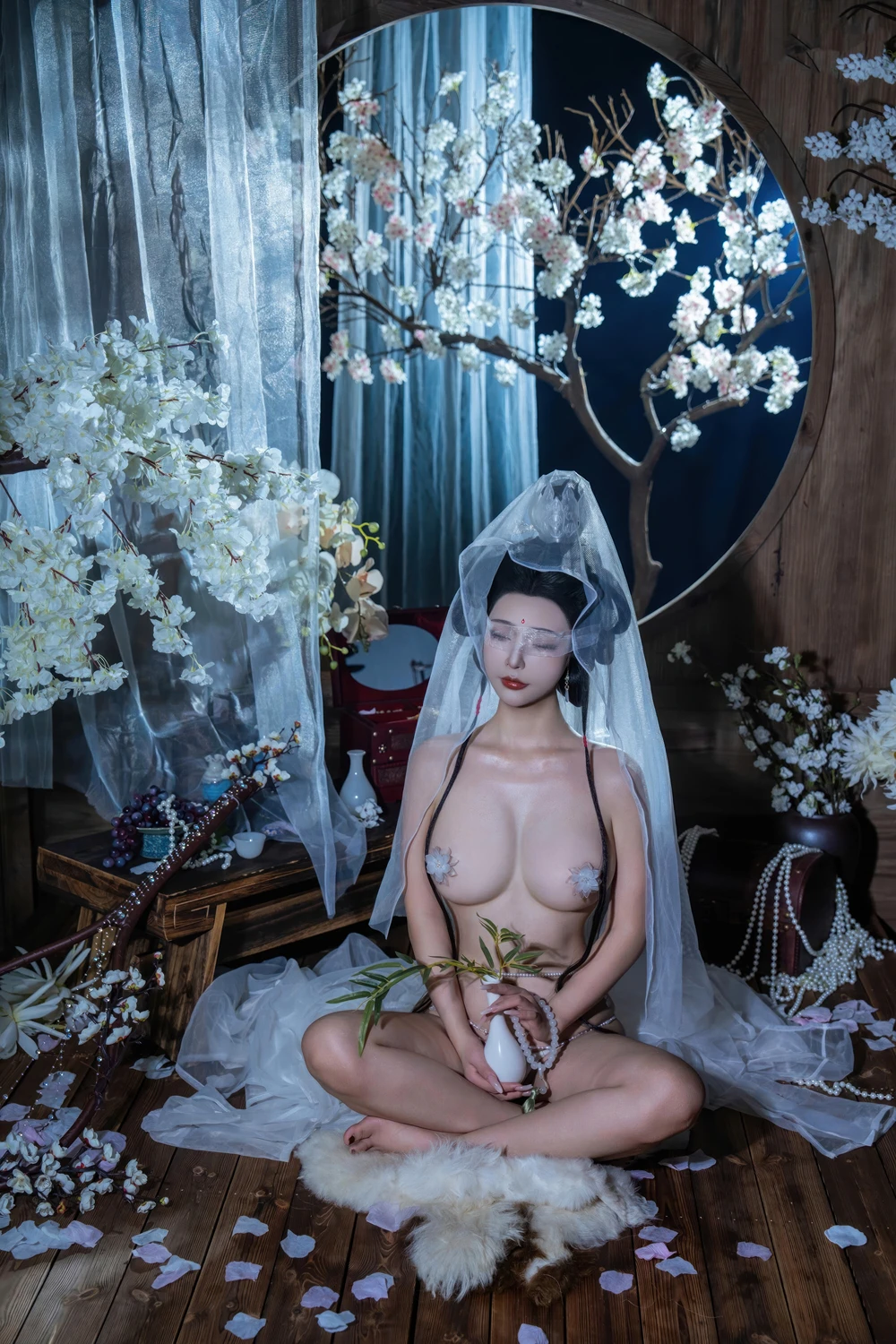 Cosplay Yuuhui玉汇 – 欲观音 - P112