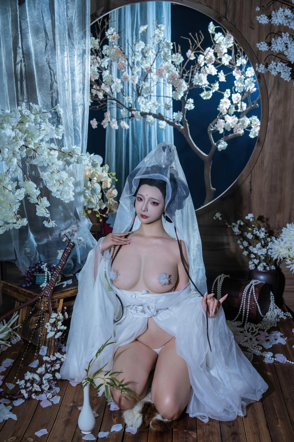 Cosplay Yuuhui玉汇 – 欲观音 - P34
