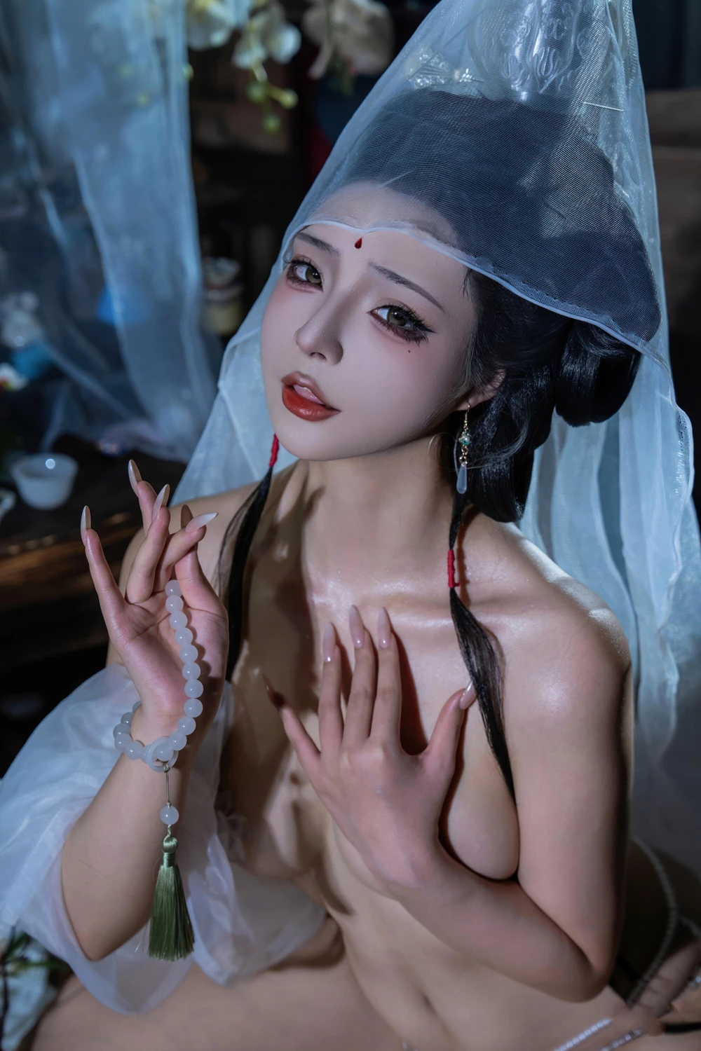 Cosplay Yuuhui玉汇 – 欲观音 - P58