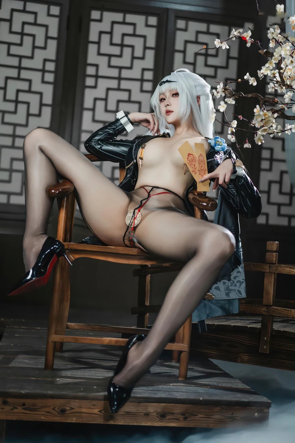 Cosplay Natsuko夏夏子 – Zenless Zone Zero 绝区零 仪玄 - P45