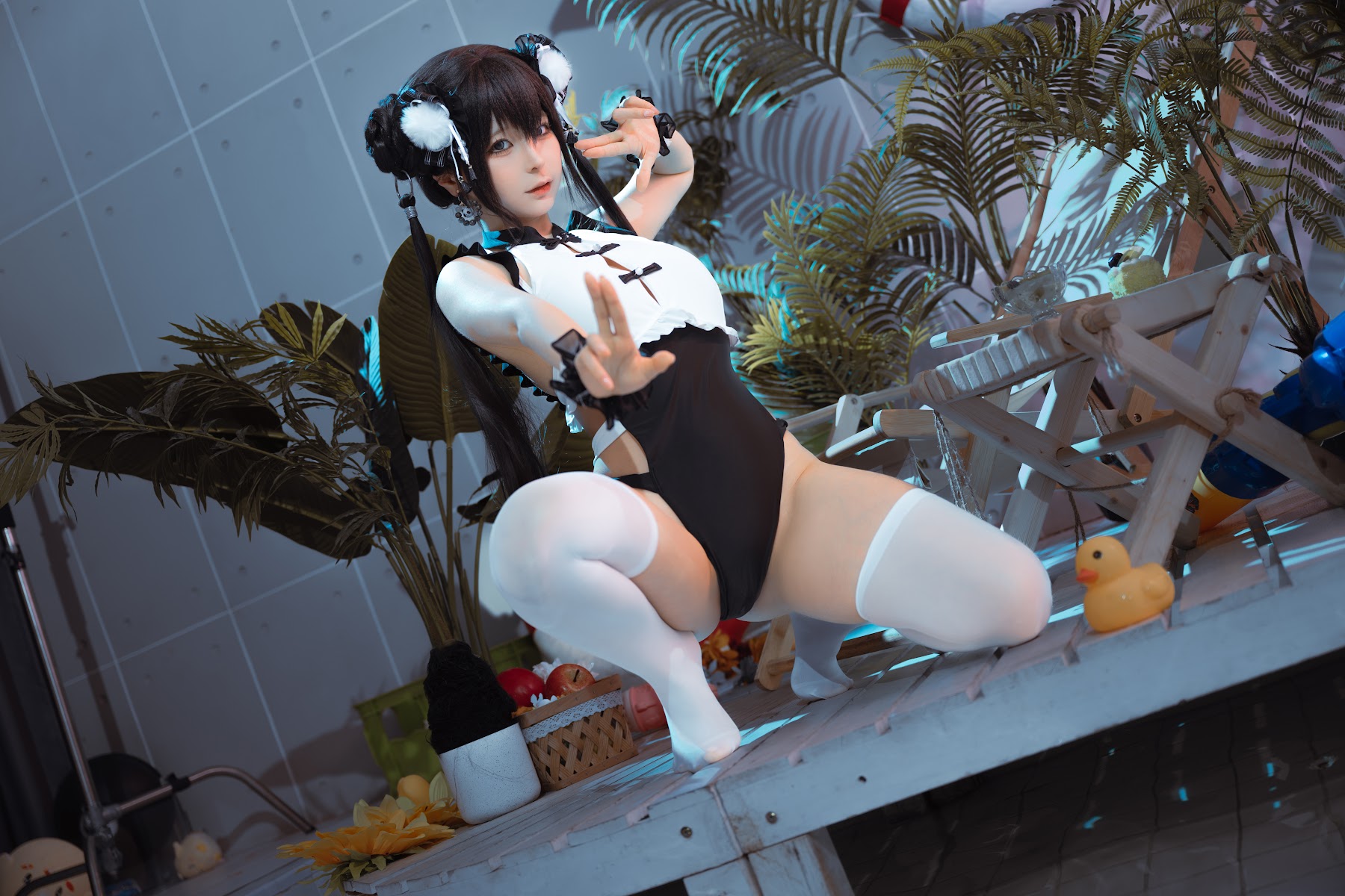 Coser@蠢沫沫 (chunmomo) – 熊猫娘 - P40