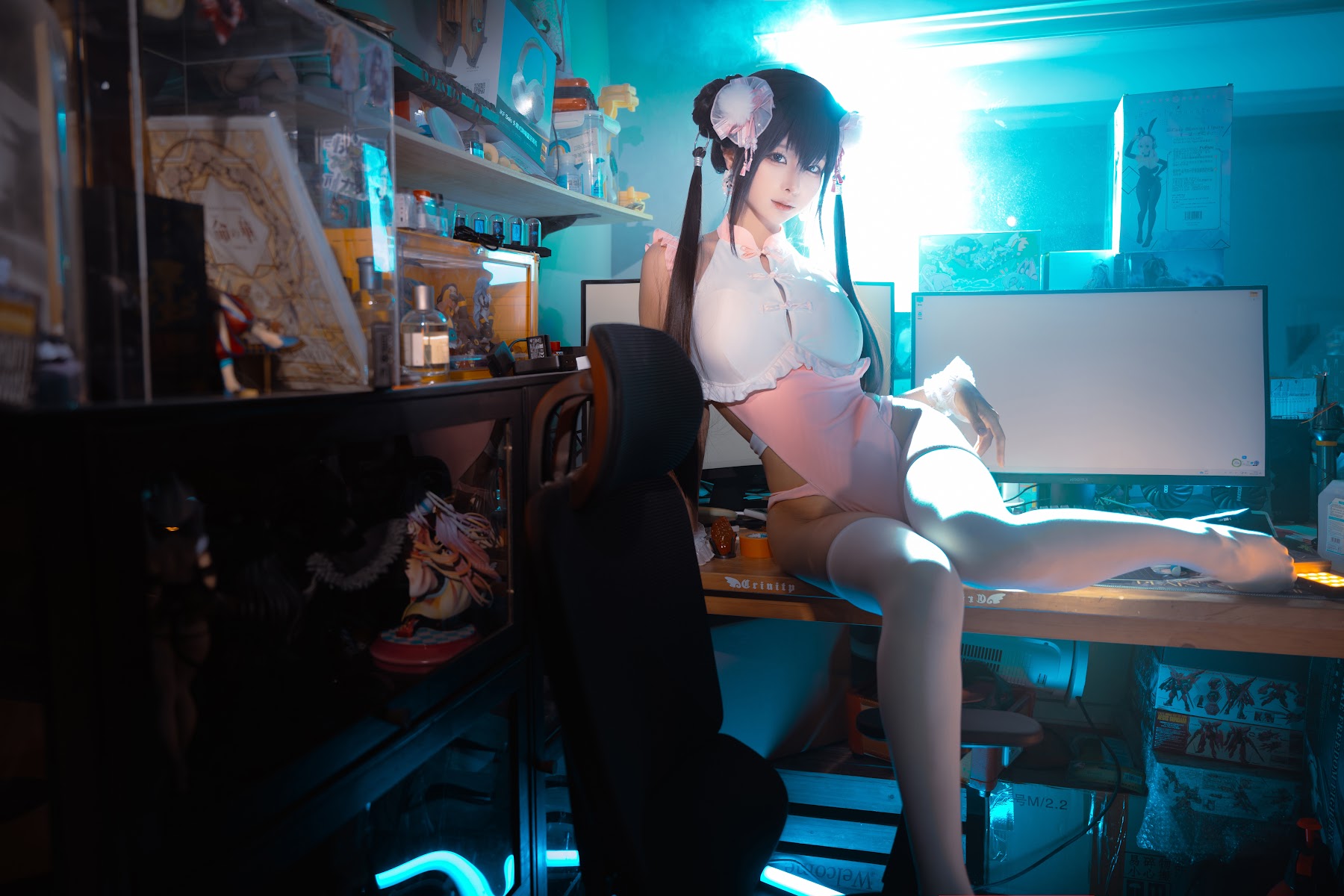 Coser@蠢沫沫 (chunmomo) – 熊猫娘 - P68