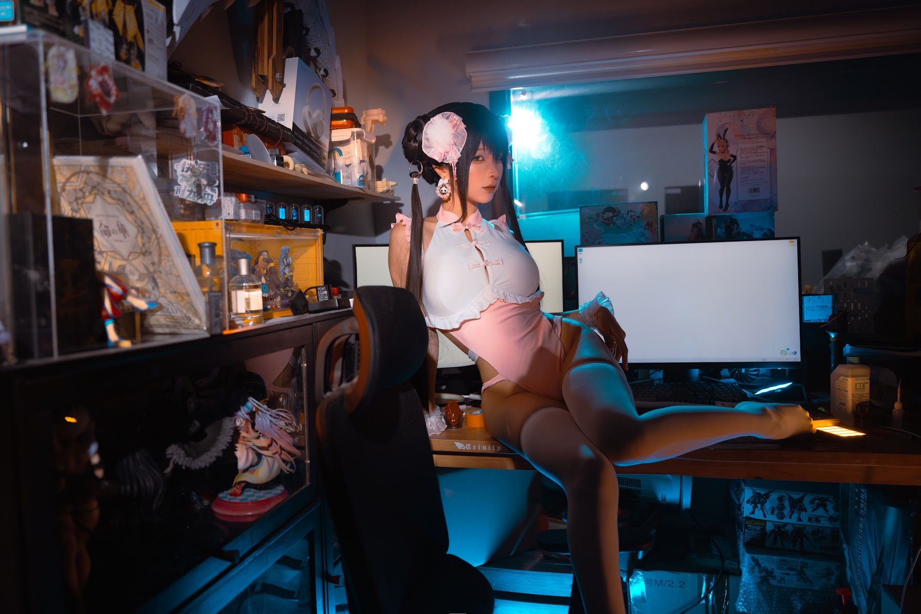 Coser@蠢沫沫 (chunmomo) – 熊猫娘 - P69