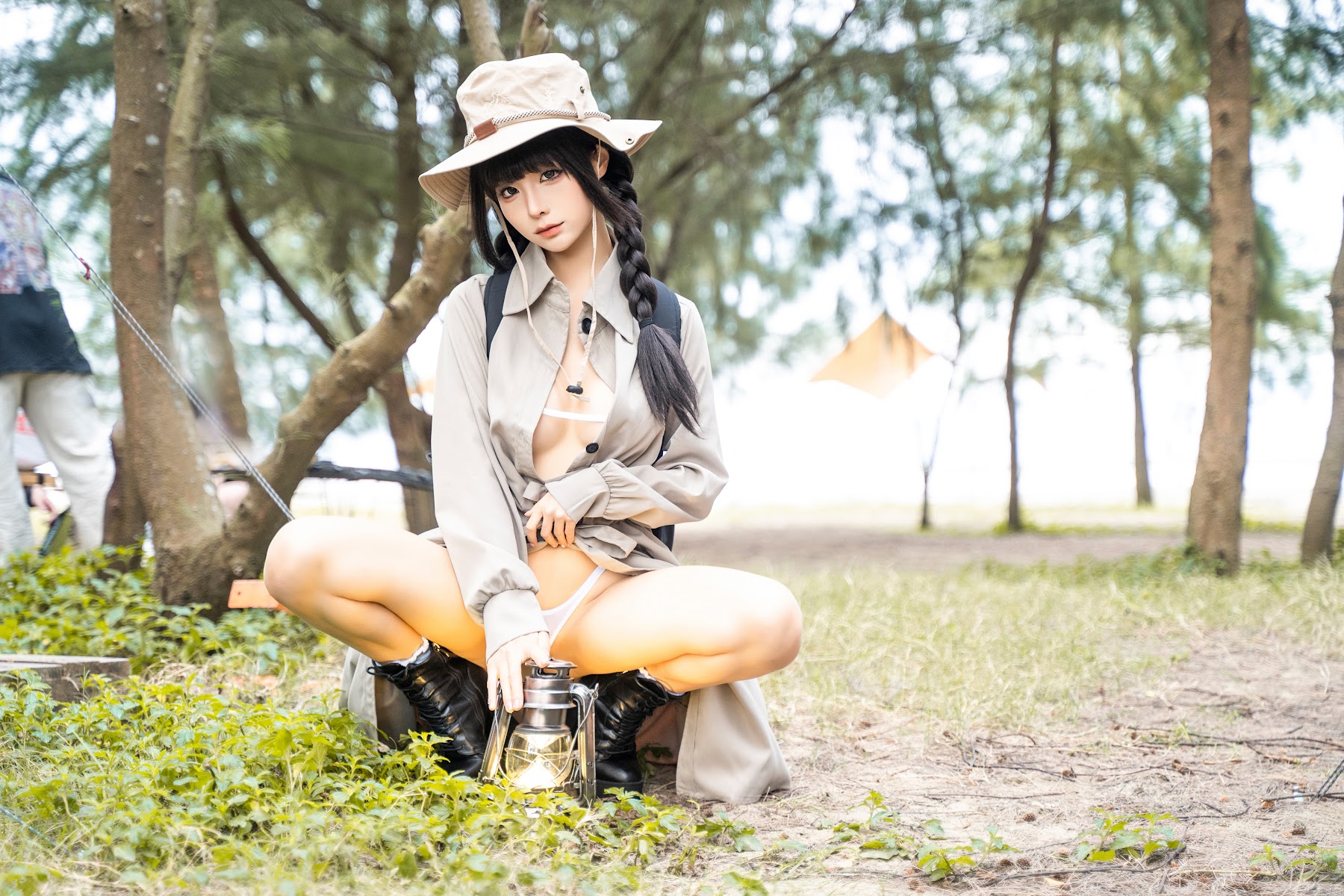 Coser@蠢沫沫 (chunmomo) – 露营 - P9