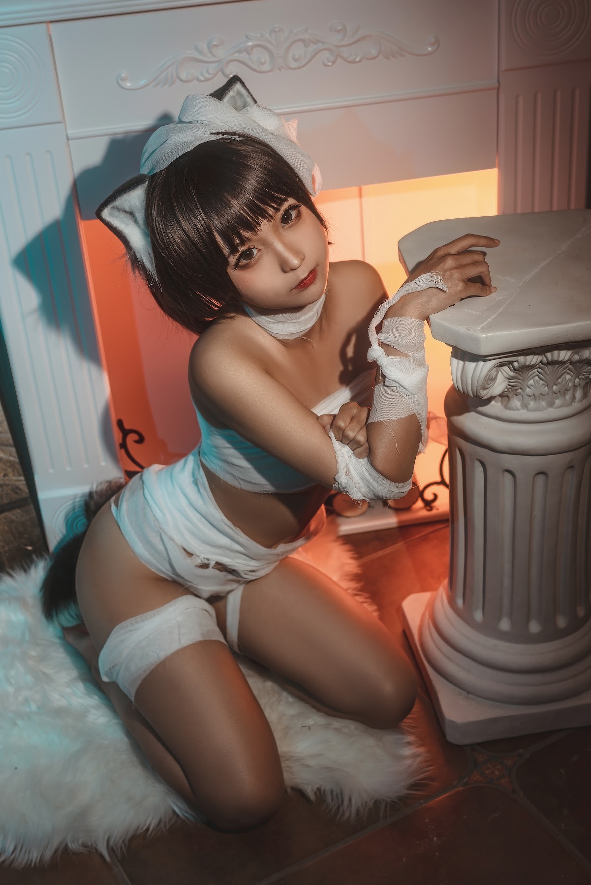 Coser@蠢沫沫 (chunmomo) Vol.056 绷带猫 - P11