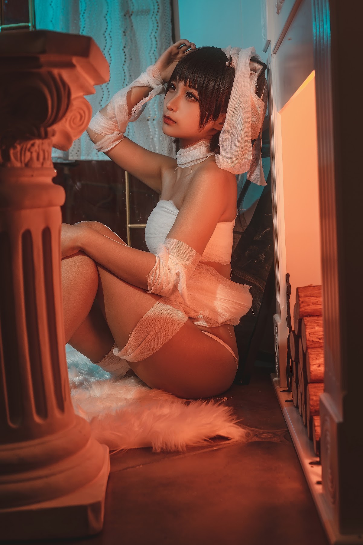 Coser@蠢沫沫 (chunmomo) Vol.056 绷带猫 - P19