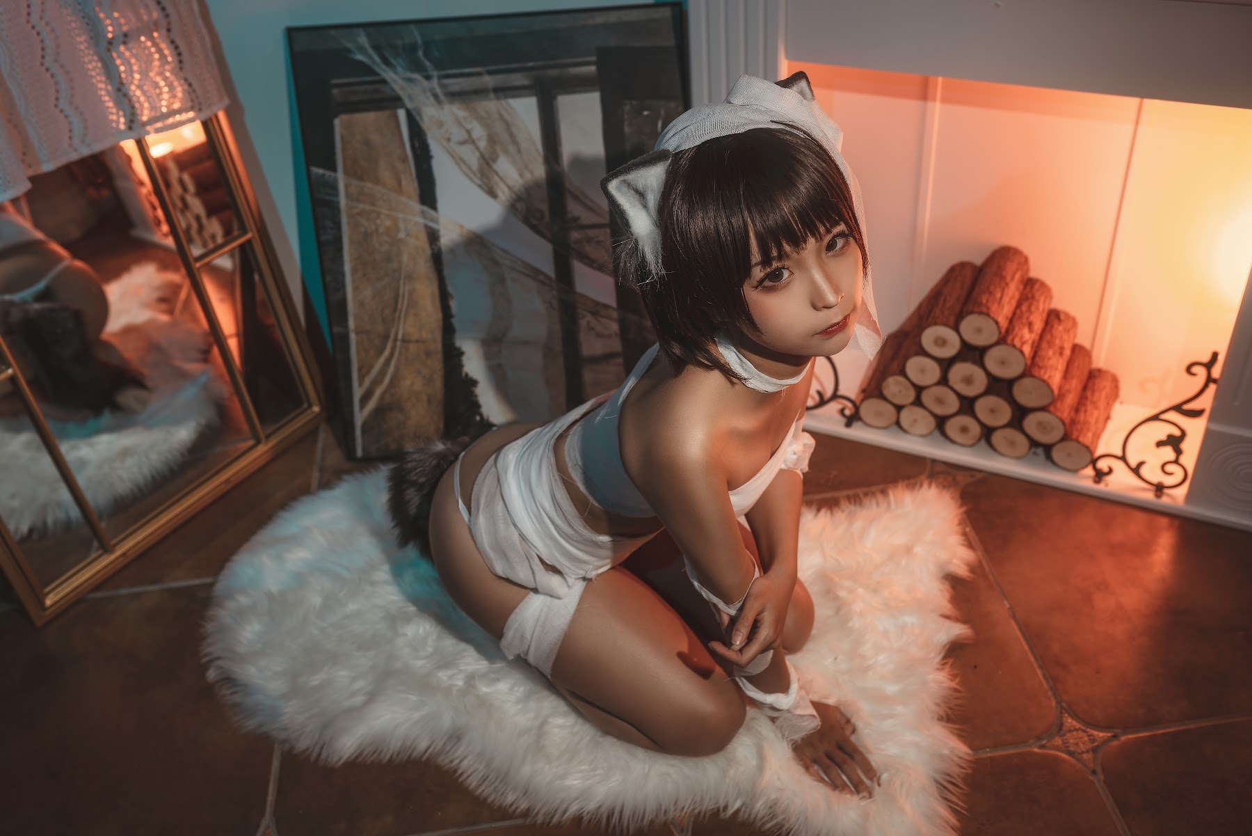 Coser@蠢沫沫 (chunmomo) Vol.056 绷带猫 - P28