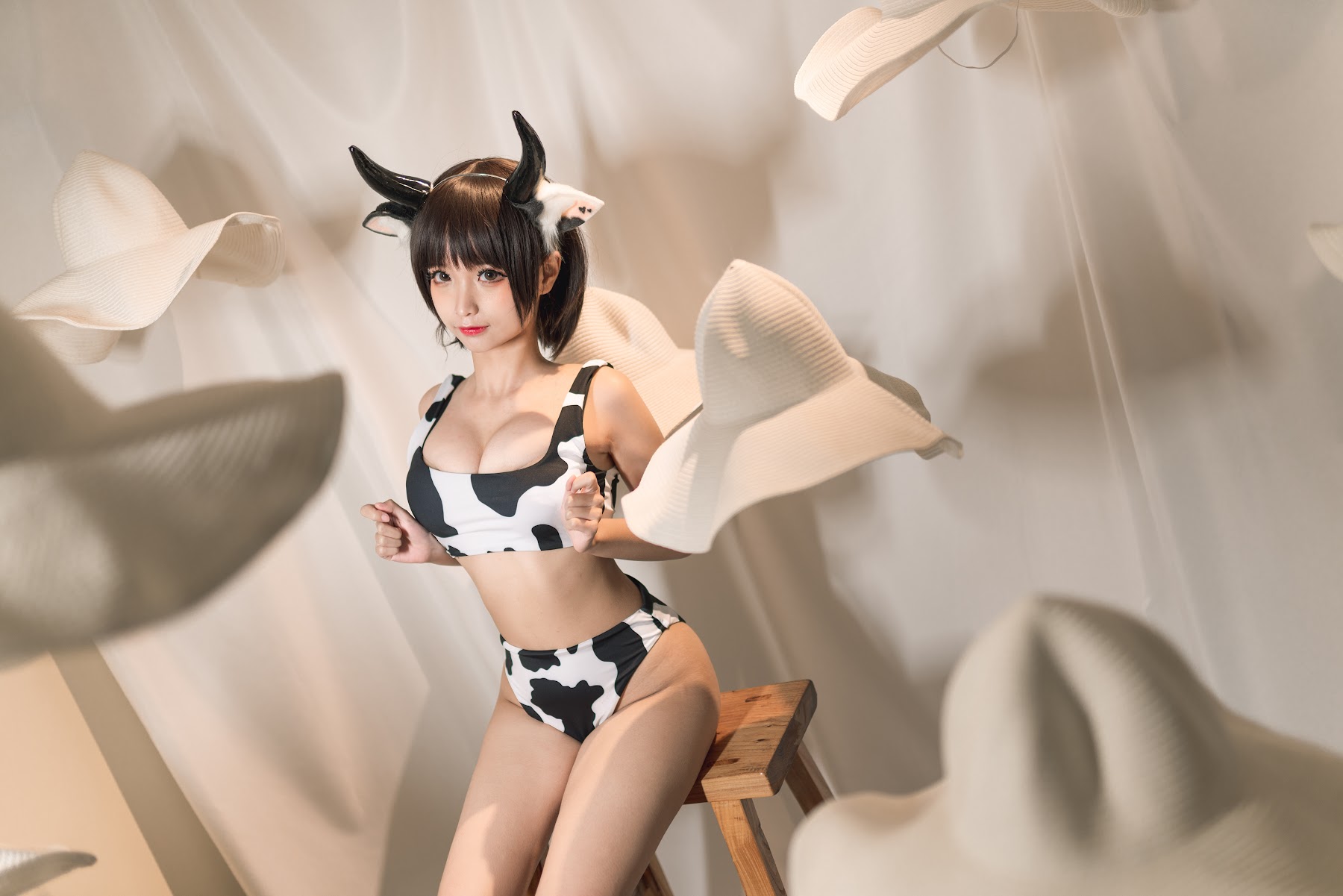 Coser@蠢沫沫 (chunmomo) Vol.081 花花牛 - P35