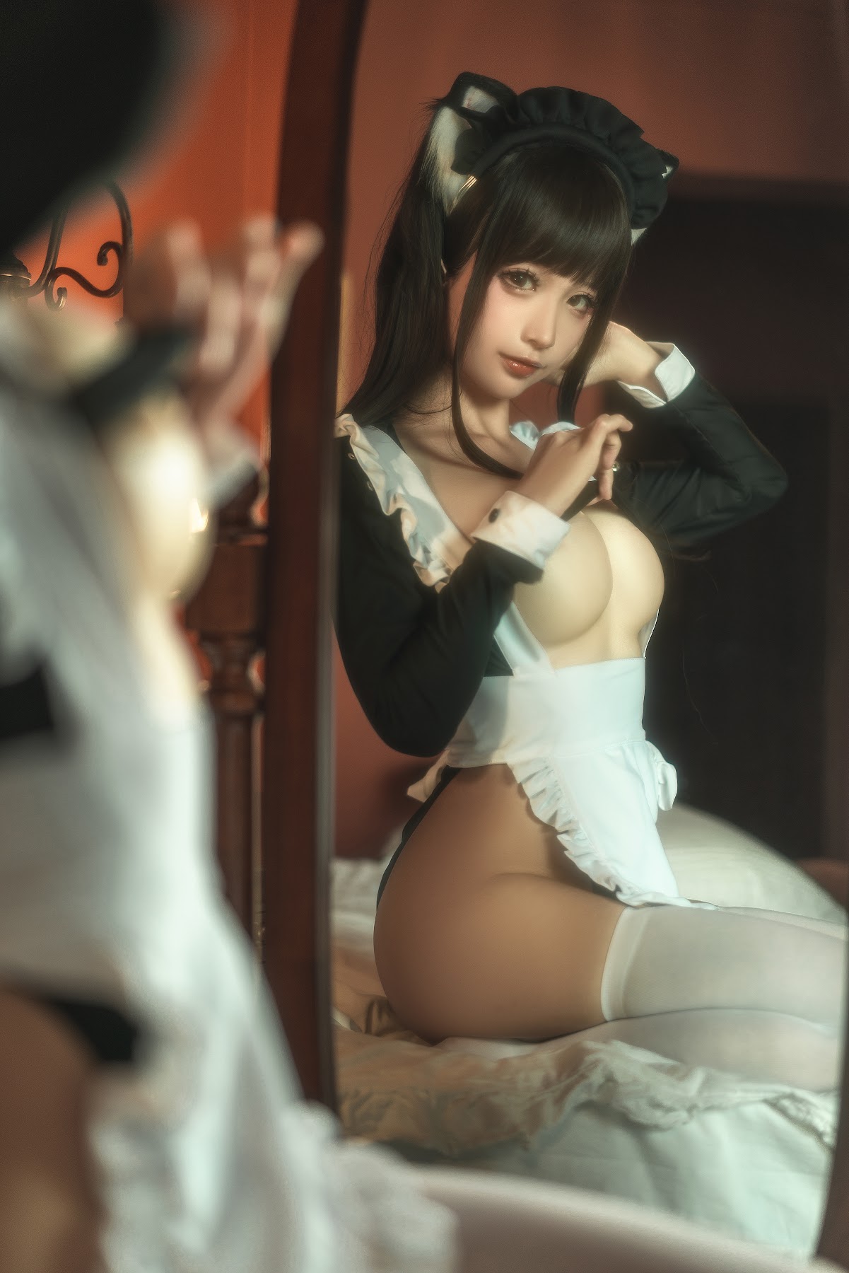 Coser@蠢沫沫 (chunmomo) Vol.130 仆-女仆 - P57