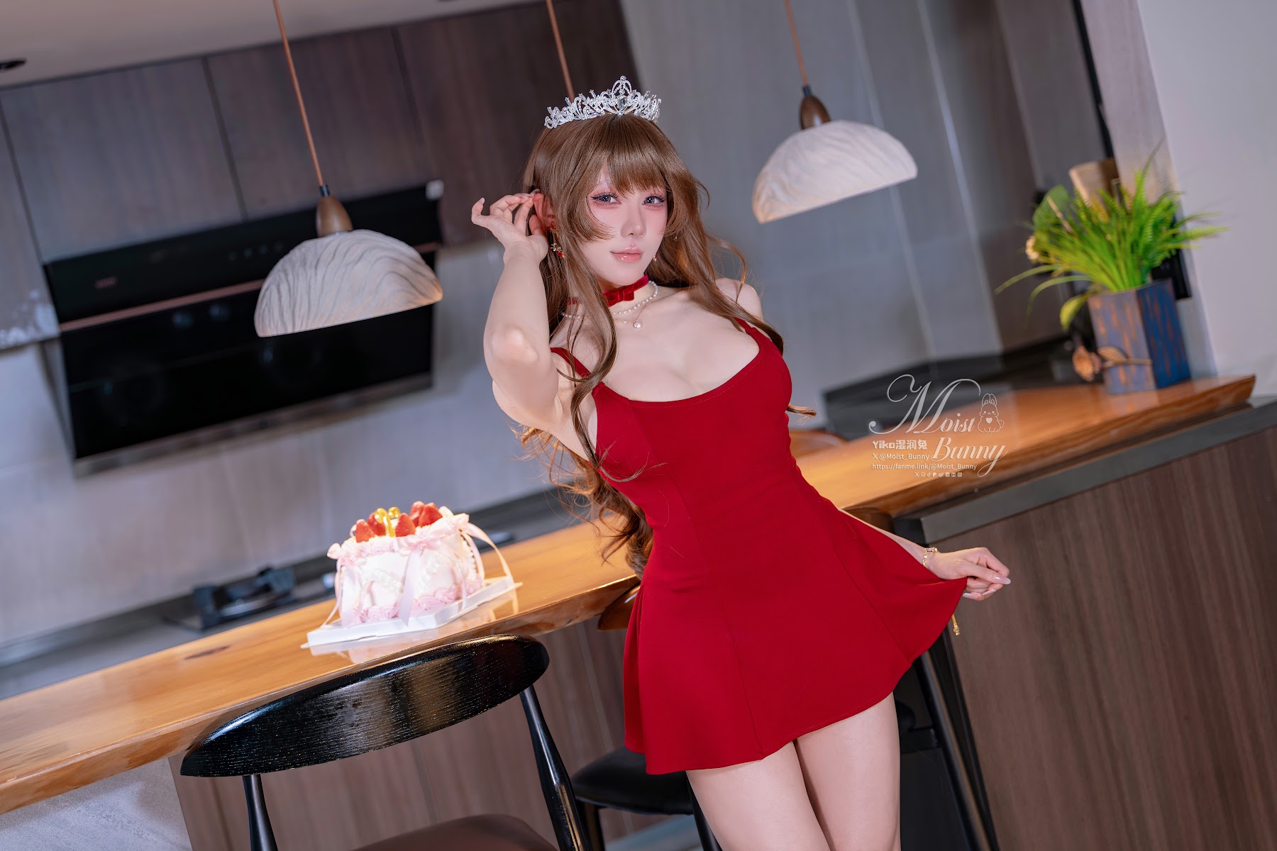 Coser@黏黏团子兔 – 2025诞生日限定作 Birthday Party - P12