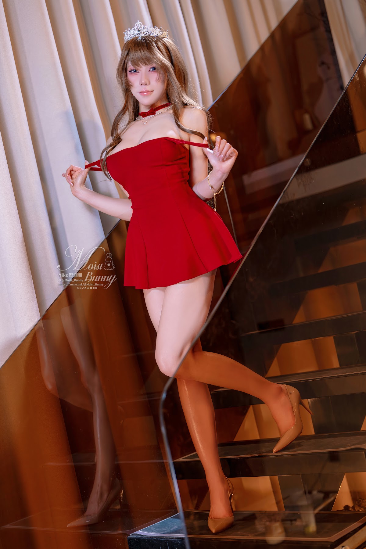 Coser@黏黏团子兔 – 2025诞生日限定作 Birthday Party - P5