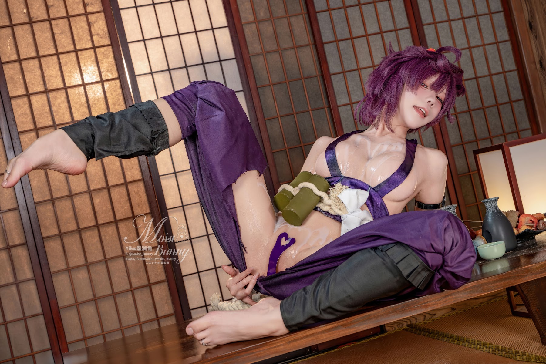 Coser@黏黏团子兔 – 2026年01月作品 地狱乐 杠 - P11