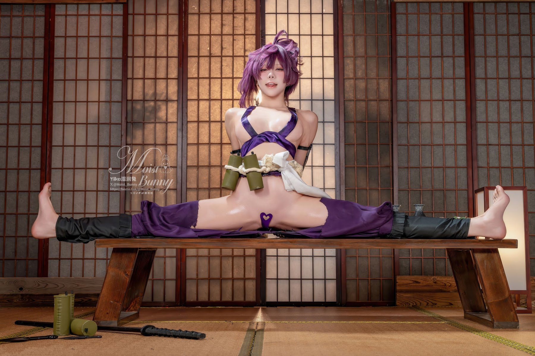 Coser@黏黏团子兔 – 2026年01月作品 地狱乐 杠 - P25