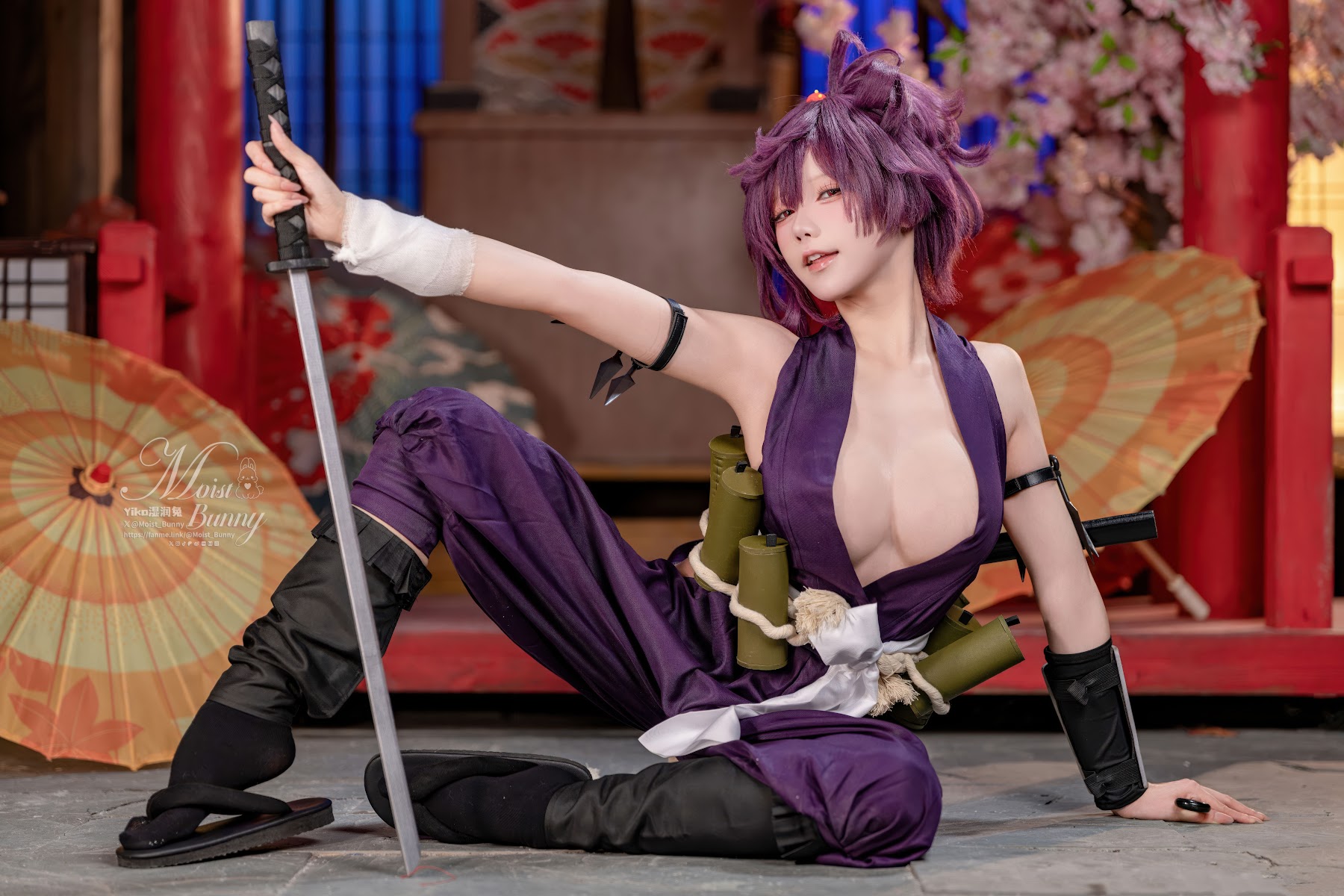 Coser@黏黏团子兔 – 2026年01月作品 地狱乐 杠 - P77