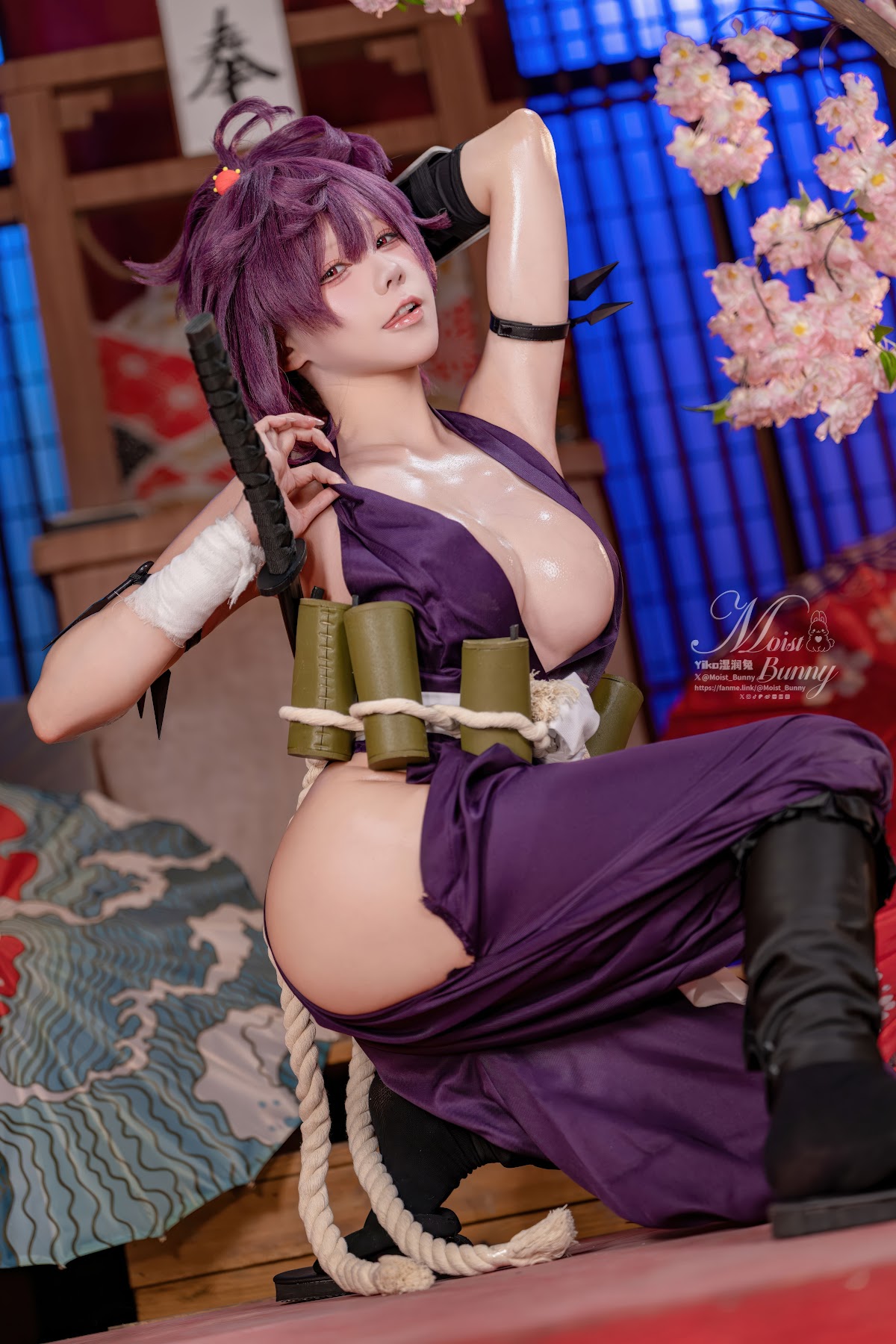 Coser@黏黏团子兔 – 2026年01月作品 地狱乐 杠 - P80