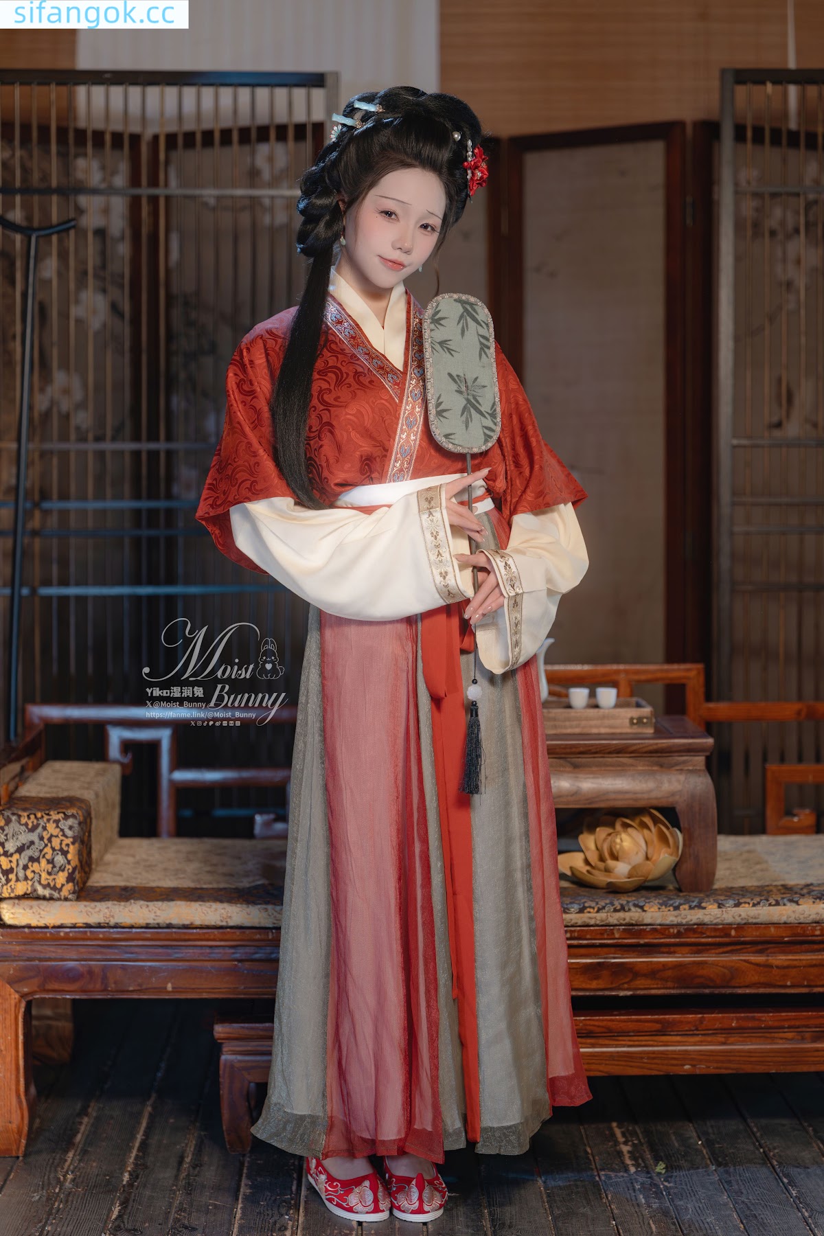 Coser@黏黏团子兔 – 2026年02月作品『快马加鞭·金莲迎春』 - P34