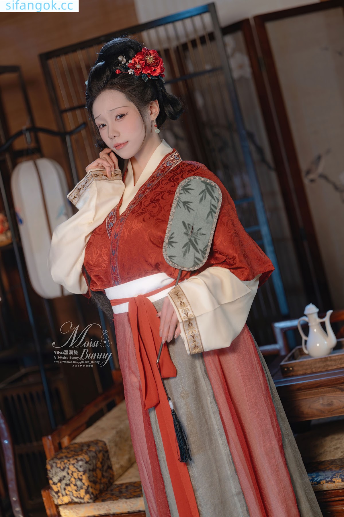 Coser@黏黏团子兔 – 2026年02月作品『快马加鞭·金莲迎春』 - P45
