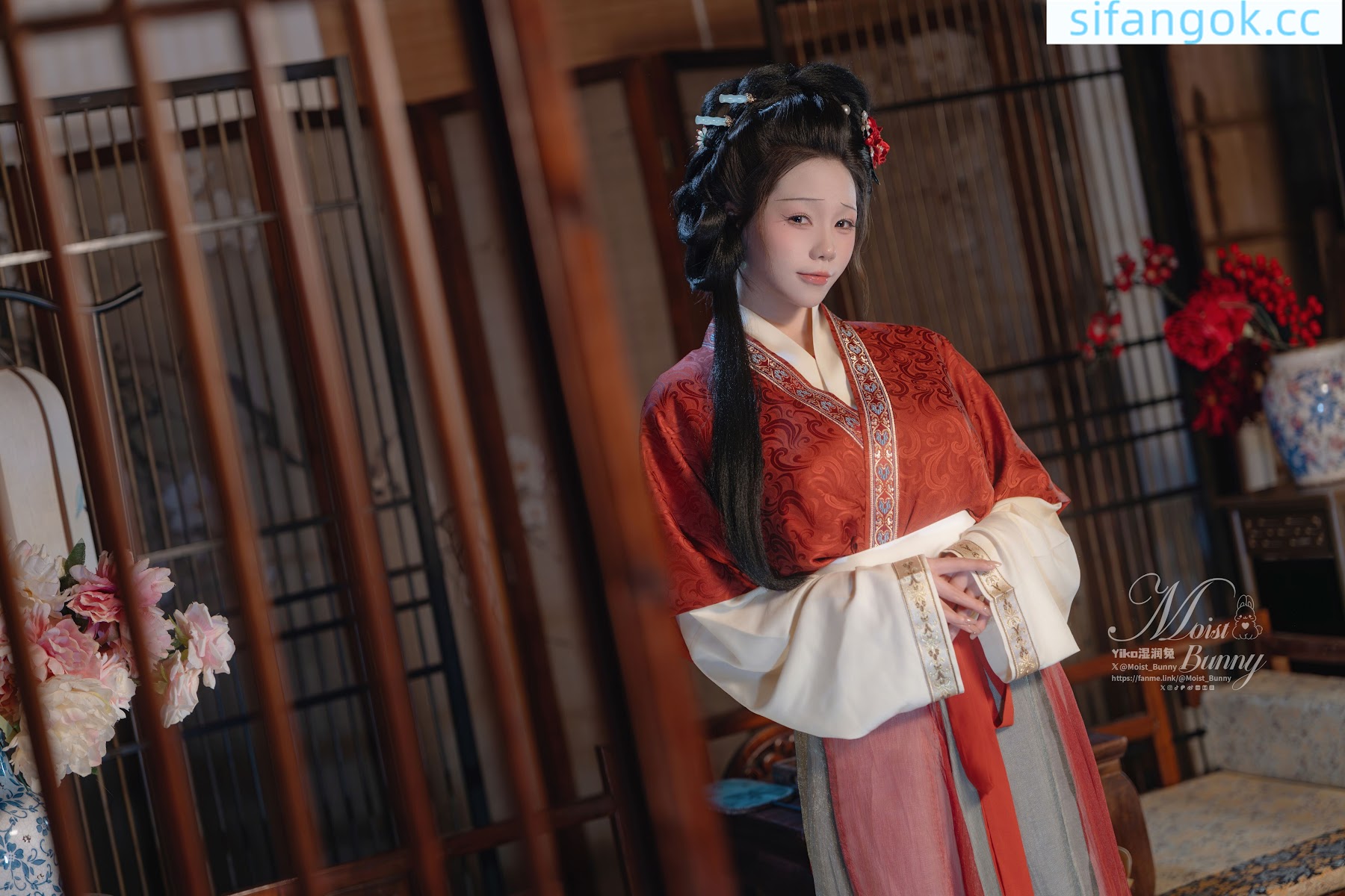 Coser@黏黏团子兔 – 2026年02月作品『快马加鞭·金莲迎春』 - P56