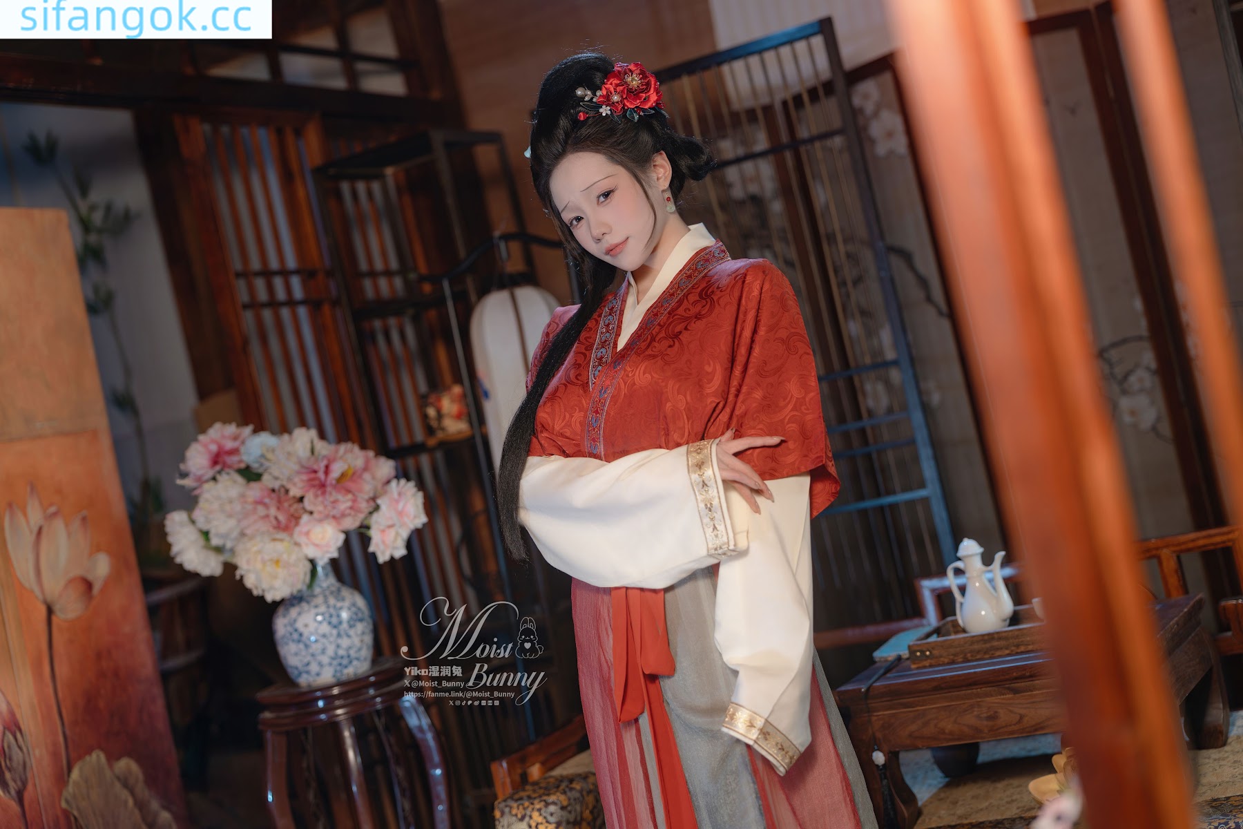 Coser@黏黏团子兔 – 2026年02月作品『快马加鞭·金莲迎春』 - P78