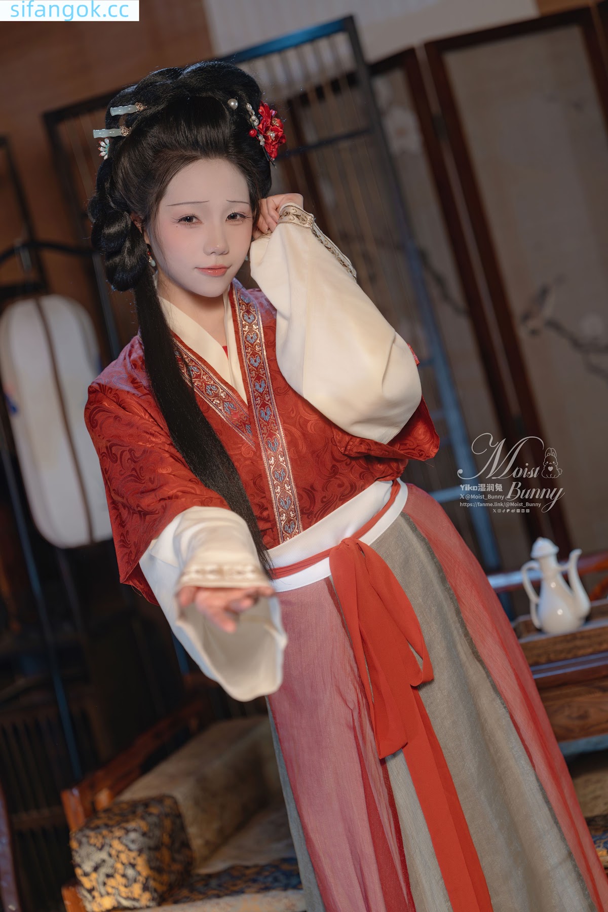 Coser@黏黏团子兔 – 2026年02月作品『快马加鞭·金莲迎春』 - P89