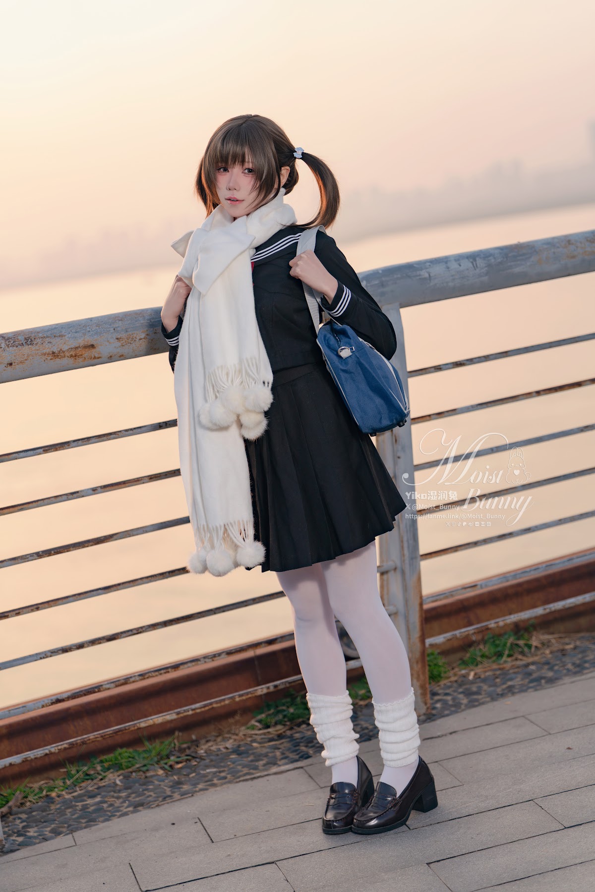 Coser@黏黏团子兔 – 2026年02月作品『放课后の归路』 - P34
