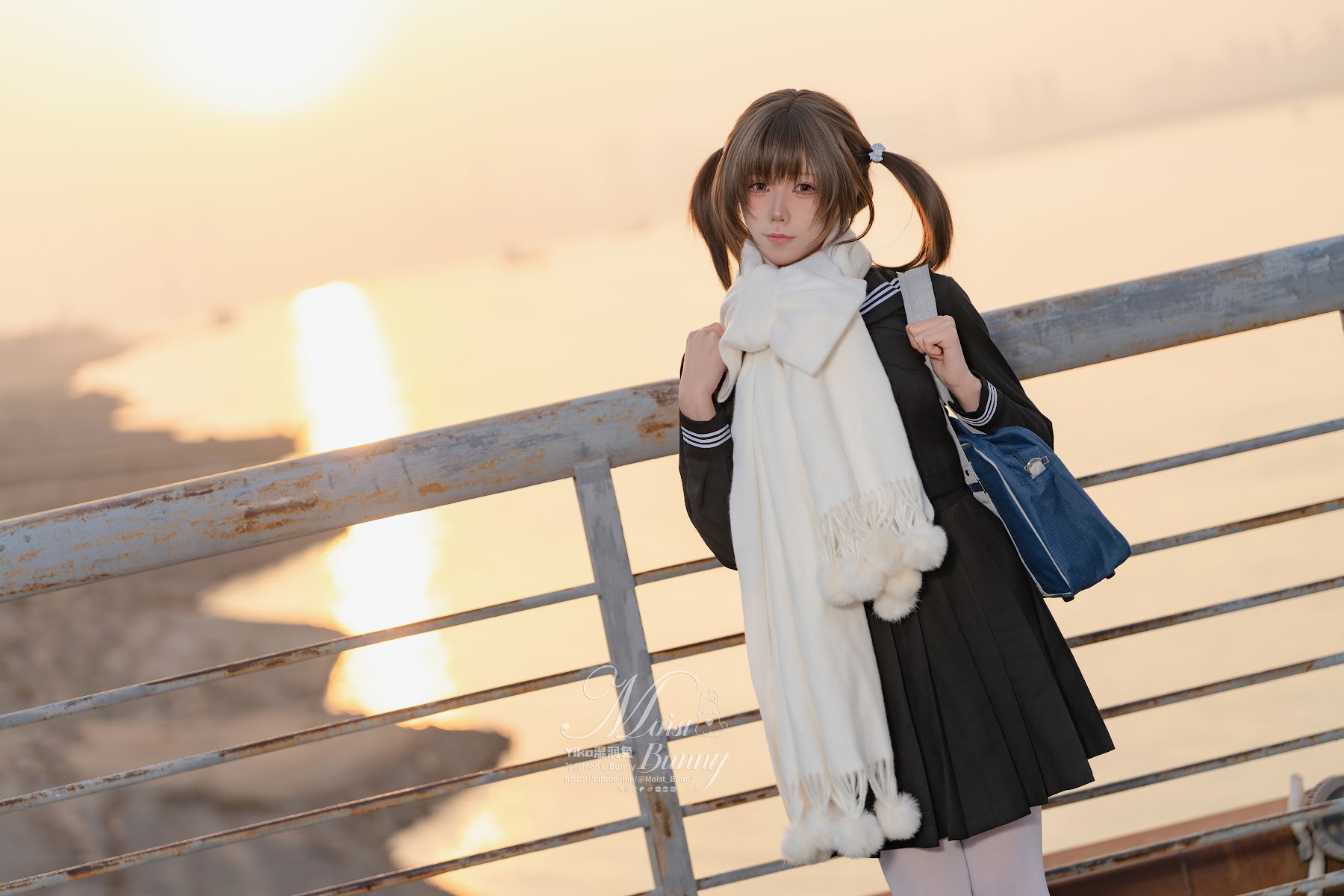 Coser@黏黏团子兔 – 2026年02月作品『放课后の归路』 - P45