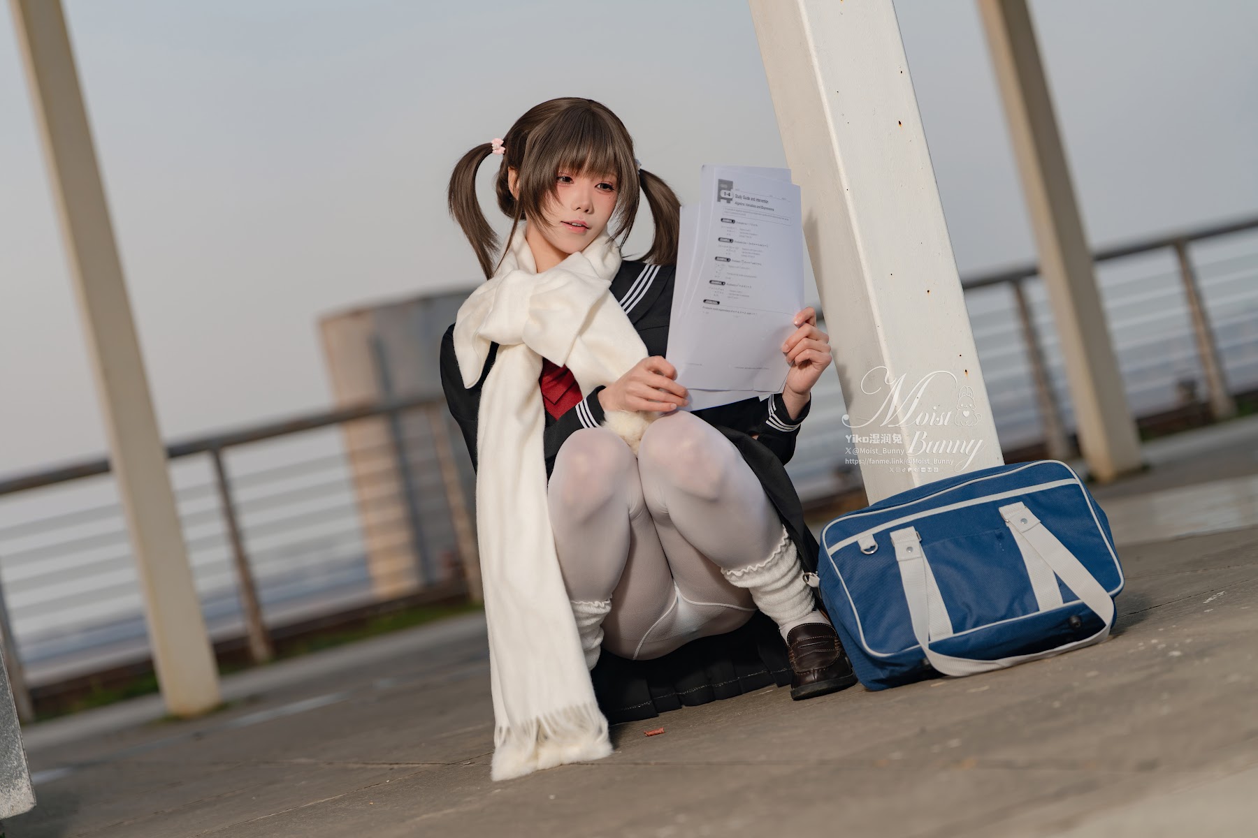 Coser@黏黏团子兔 – 2026年02月作品『放课后の归路』 - P67