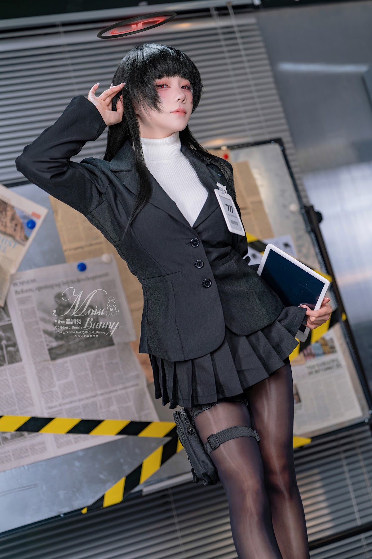 Coser@黏黏团子兔 – 2026年02月作品『碧蓝档案-调月莉音』 - P12