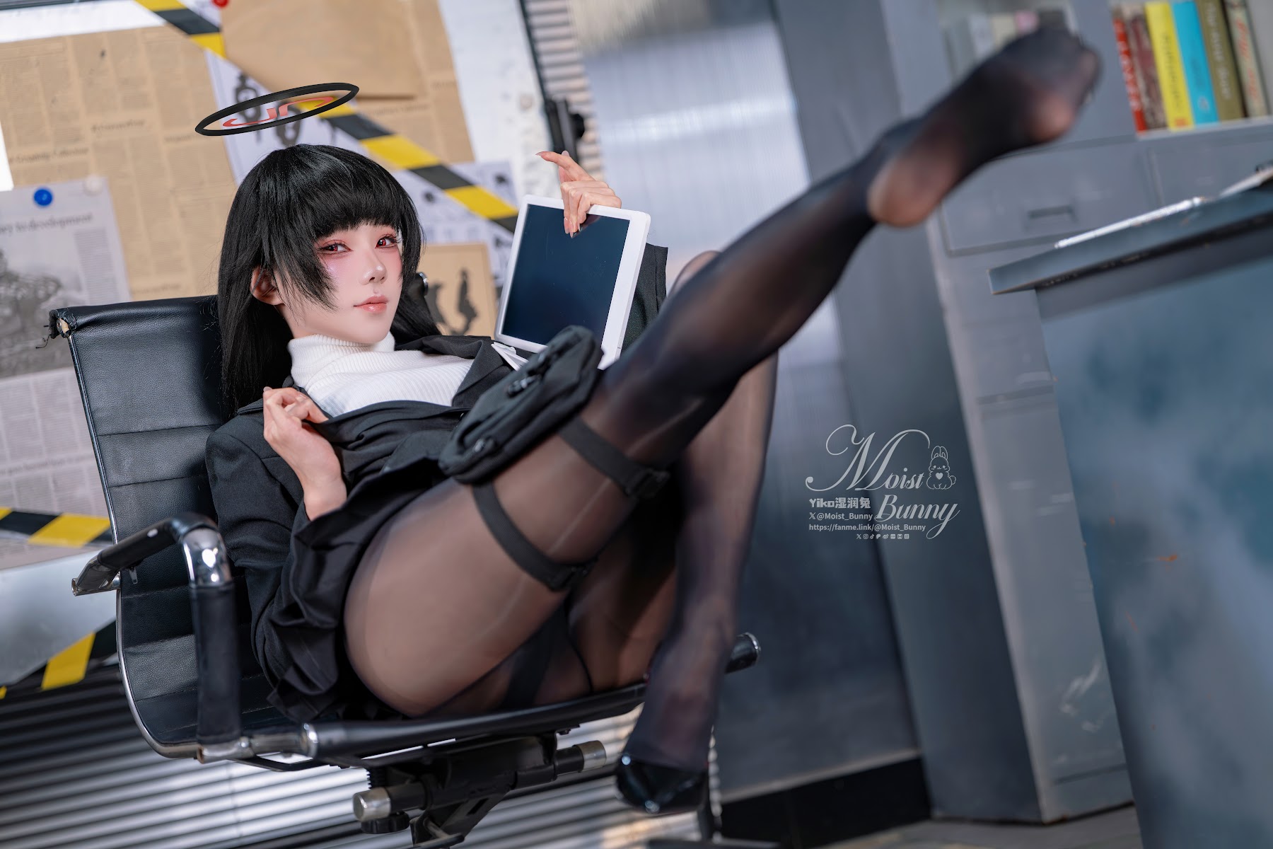 Coser@黏黏团子兔 – 2026年02月作品『碧蓝档案-调月莉音』 - P5
