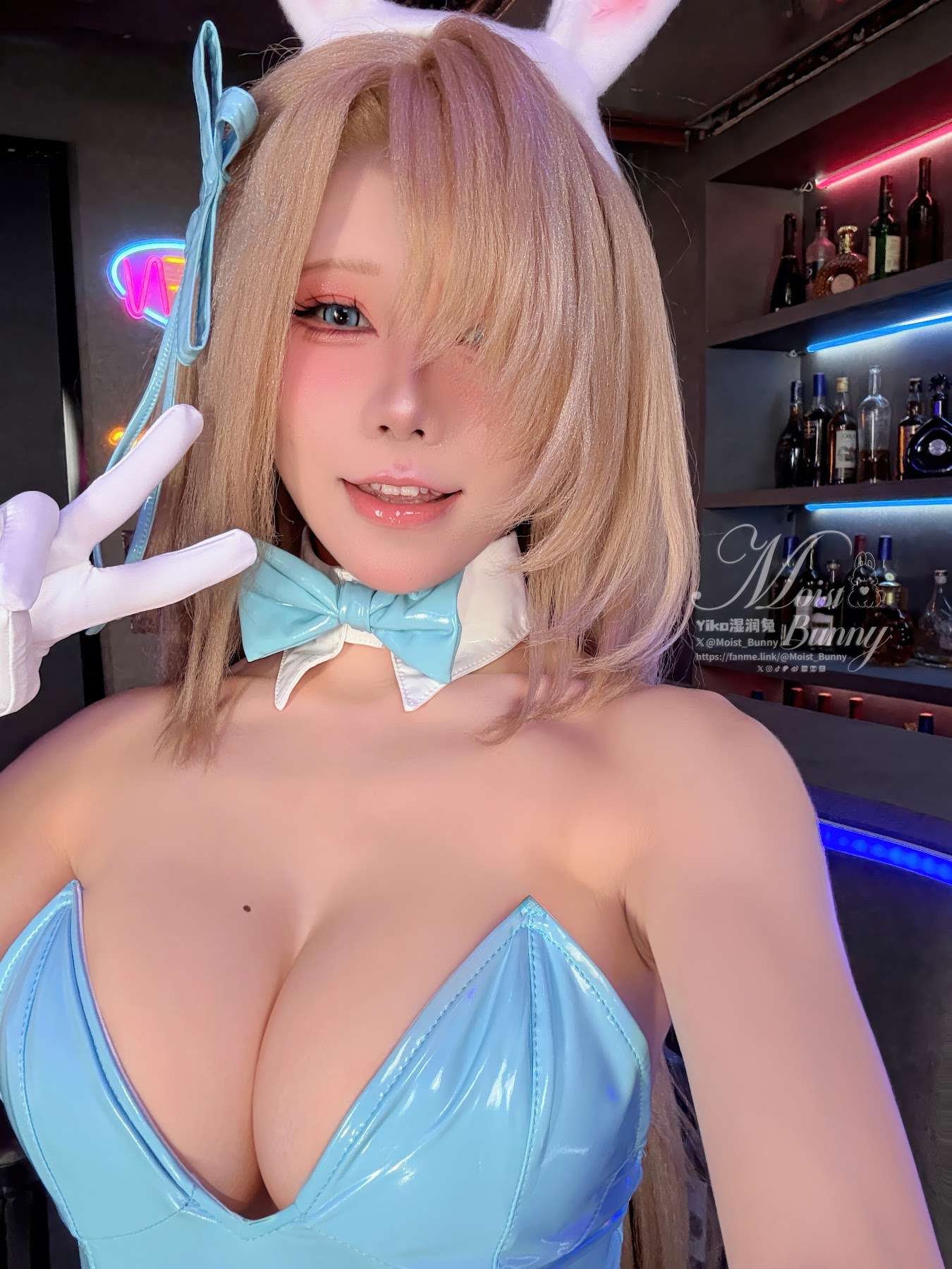 Coser@黏黏团子兔 – 2026年03月作品 碧蓝档案 明日奈兔女郎 - P79